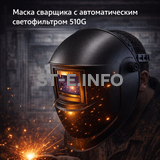 Маска сварщика хамелеон 510G - st-e.info - Тольятти