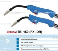 Горелка для полуавтоматической сварки TBi 240-blue-ESG, длина 5 метров - st-e.info - Тольятти
