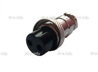 Розетка кабельная GX16-2 - st-e.info - Тольятти