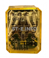 Реле электромагнитное IDEC RY4S-UL - st-e.info - Тольятти