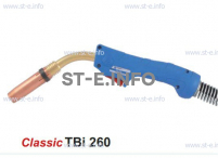 Горелка для полуавтоматической сварки TBi 260-blue-ESG, длина 4 метра - st-e.info - Тольятти
