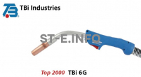 Горелка для полуавтоматической сварки TBI 6G-S-blue-ESG, длина 4 метра - st-e.info - Тольятти