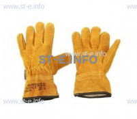 Перчатки-краги  сварщика TETU 102 KEVLAR 12” - st-e.info - Тольятти