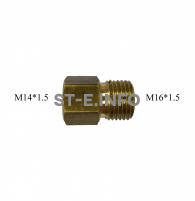 Переходник с М14*1.5 на М16*1.5 - st-e.info - Тольятти