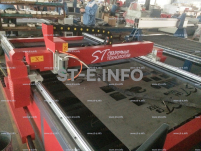 Портальный станок скоростной плазменной резки метала ST-1325UF - st-e.info - Тольятти