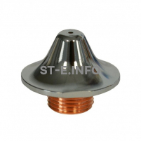 Сопло одинарное хромированное 3,0 мм арт. 1572362-3,0 - st-e.info - Тольятти