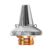 Сопло двойное хромированное 3D д.2,0 мм арт.120GJT0220 - st-e.info - Тольятти