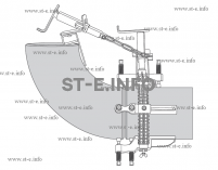 Центратор цепной однорядный Василёк СС-3TC для диаметров 254-914 синий для нержавеющей стали - st-e.info - Тольятти