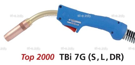 Горелка для полуавтоматаTBi 7G Short (короткая), длина рукава 5м - st-e.info - Тольятти