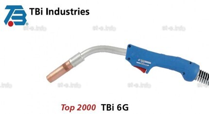 Горелка для полуавтоматической сварки TBi 6G, длина 3 метра - st-e.info - Тольятти