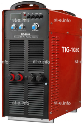 Сварочный аппарат для аргонодуговой сварки TIG-1080 - st-e.info - Тольятти