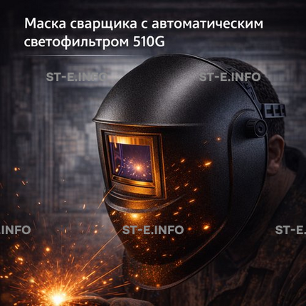 Маска сварщика хамелеон 510G - st-e.info - Тольятти