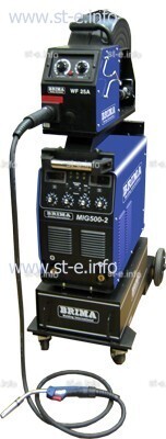 Сварочный инверторный полуавтомат Brima MIG-500-2 - st-e.info - Тольятти